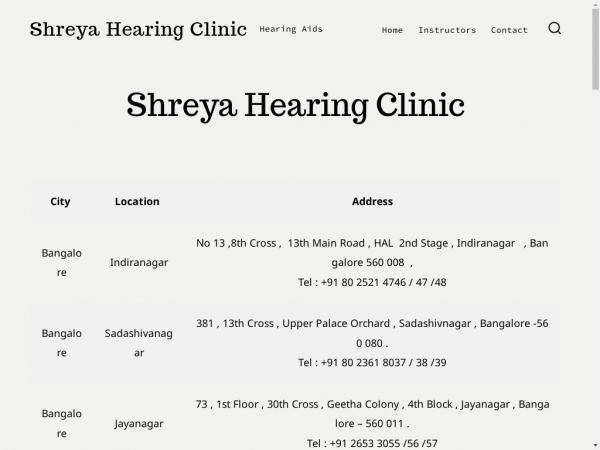 shreyahearingclinic.com