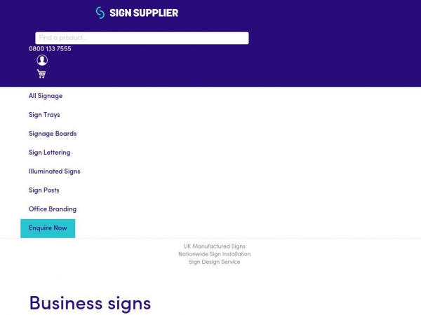 signsupplier.co.uk