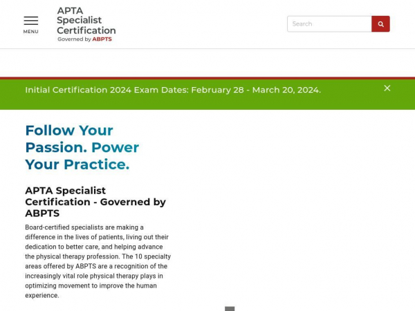 specialization.apta.org