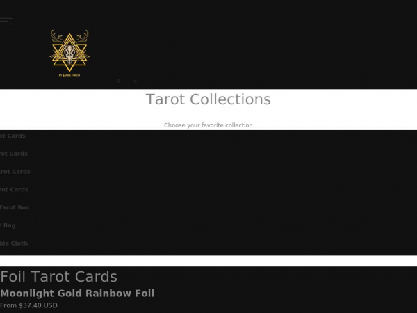 tarotcardsdarkforest.com