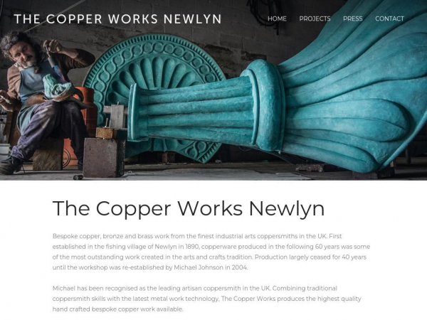 thecopperworksnewlyn.com