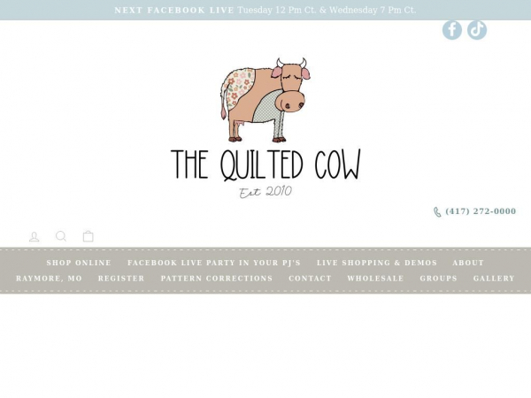 thequiltedcow.com