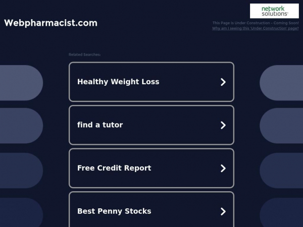 webpharmacist.com