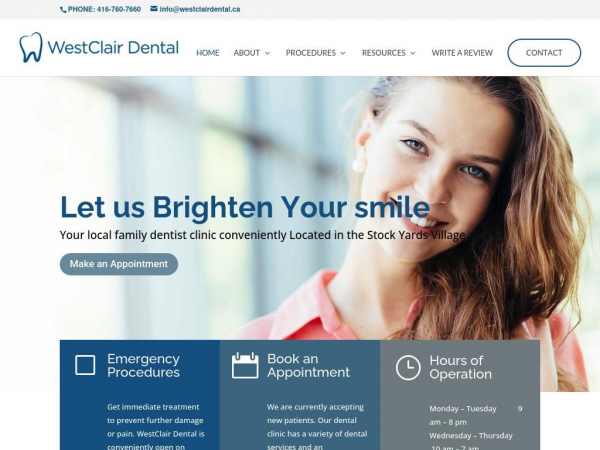 westclairdental.com